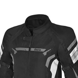 BELA HIGHLAND CHAQUETA DE MOTO HOMBRE NEGRO HEILO GRIS