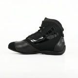 BELA KIVA CUIR URBAN DONA BOTA DE MOTO NEGRE ROSA