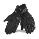 BELA LEMOX CUIR GUANTS DE MOTO NEGRE