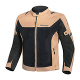 BELA MESH PRO 2.0 JAQUETE DE MOTO HOMES MARRON NEGRO