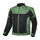 BELA MESH PRO VERANO JAQUETE DE MOTO HOMES OLIVE NEGRO