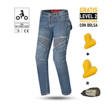 BELA ROSEKIN JEANS DE MOTO MUJER INDIGO AZUL