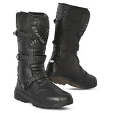BELA SENIOR CUIR CARRERES BOTA DE MOTO NEGRE