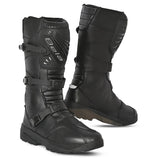 BELA SENIOR CUIR CARRERES BOTA DE MOTO NEGRE