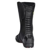 BELA STRIP CUIR BOTAS DE MOTO DE GIRA NEGRE GROC FLOUR