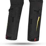 BELA TRANSFORMER PANTALON DE MOTO HOMBRE NEGRO AMARILLO FLOUR