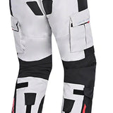 BELA TRANSFORMER TEXTIL PANTALON DE MOTO HOMBRE GRIS NEGRO ROJO