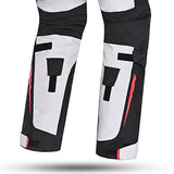 BELA TRANSFORMER TEXTIL PANTALON DE MOTO HOMBRE GRIS NEGRO ROJO