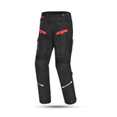 BELA TRANSFORMER TEXTILE PANTALON DE MOTO HOMES NEGRE VERMELL