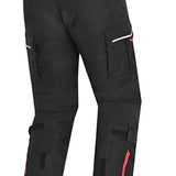 BELA TRANSFORMER PANTALON DE MOTO HOMBRE NEGRO ROJO