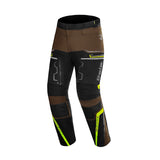 BELA WATSON PANTALON DE MOTO HOMES NEGRE MARRO GROC