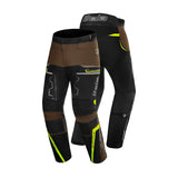 BELA WATSON PANTALON DE MOTO HOMES NEGRE MARRO GROC