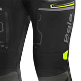 BELA WATSON PANTALON DE MOTO VERDE NEGRO
