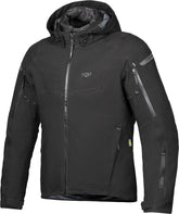 IXON BURNING Hombre Moto Textil Chaqueta Negro