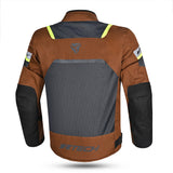 R-TECH SPIRAL MESH JAQUETES DE MOTO HOMES MARRO GRIS GROC FLOUR