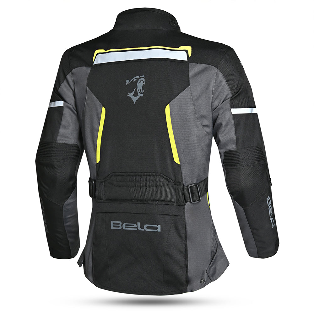 BELA - Chaqueta Textil Hurricane Lady Negro/Amarillo - SECURTEX MOTOR S.L (t/a MaximoMoto)