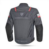 R-TECH SPIRAL MESH CHAQUETA DE MOTO VERANO HOMBRE ANTRACITA GRIS NEGRO ROJO