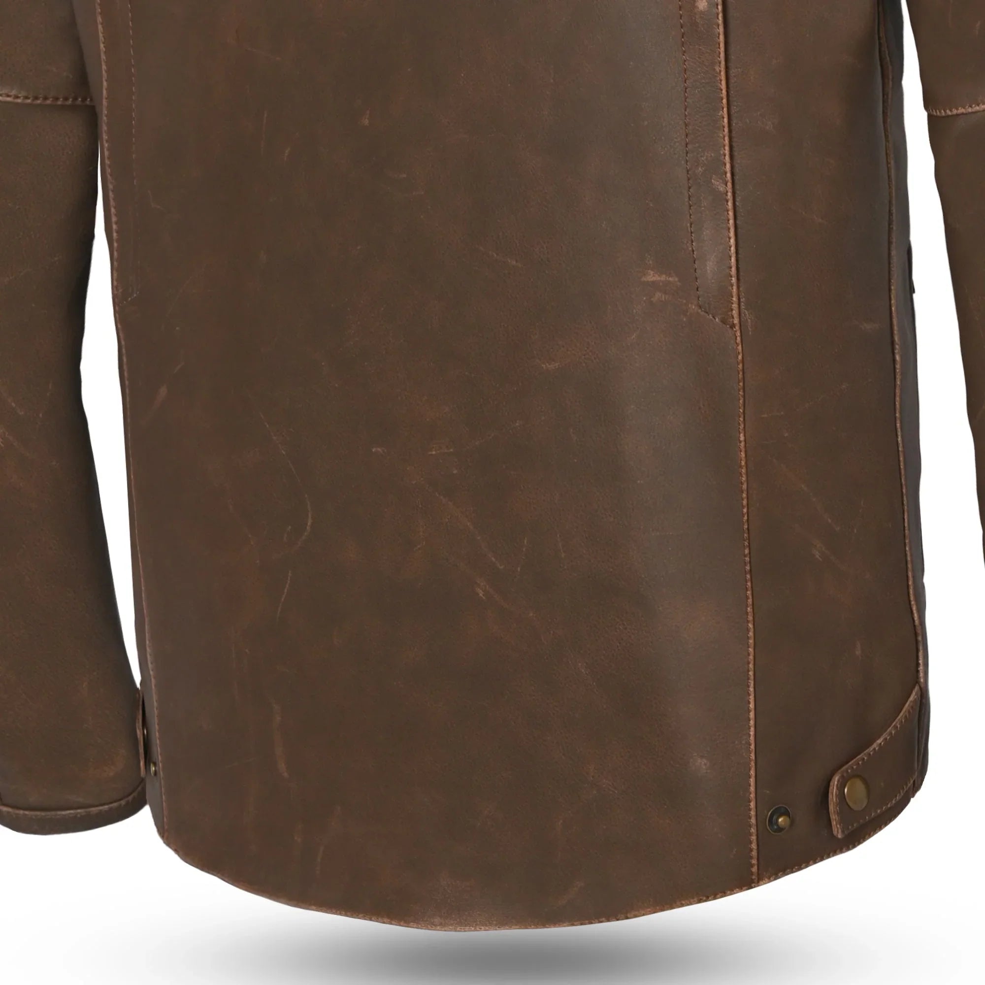 BELA - CHAQUETA PIEL STARK MARRON/BEIGE - SECURTEX MOTOR S.L (t/a MaximoMoto)