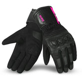 BELA TWIX TEXTILE GUANTS DE MOTO SENYORA NEGRE ROSA