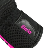 BELA TWIX TEXTILE GUANTS DE MOTO SENYORA NEGRE ROSA