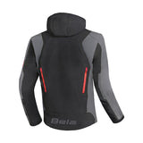 BELA FIRE FLY HOMBRE HOODIES NEGRO ANTHIRA ROJO