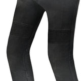 R-TECH VALENCIA PANTALON DE MUJER DENIM JEANS NEGRO SPRAY