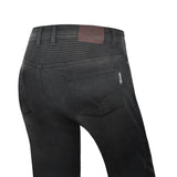 R-TECH VALENCIA PANTALON DE MUJER DENIM JEANS NEGRO SPRAY