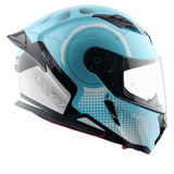 AXOR HUNTER SPEAR CASCO INTEGRAL DE MOTOCICLETA AZUL