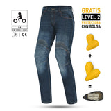 BELA - Pantalón Vaquero Jeans 30L Boston CE - Azul