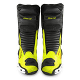 BELA SPEEDO 2.0 CUIR CARRERES BOTES DE MOTO NEGRE F GROC
