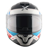 AXOR BRUTALE RYDEN CASCO INTEGRL DE MOTO BLANCO ROJO