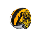 HJC V31 Flame MC3 abierto motocicleta estilo retro clásico Casco
