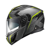 KAPPA CASCO KV50 ESCALADE MODULAR TITANIO MATE AMARILLO