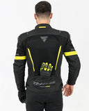 SHIMA SOLID 2.0 VENTED CHAQUETA TEXTIL DE MOTO HOMBRE NEGRO