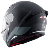 AXOR HUNTER TURBO CASCO INTEGRAL DE MOTOCICLETA NG MATE_GRIS