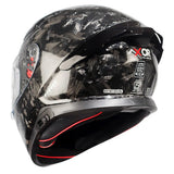 AXOR APEX CARBONO FORJADO CASCO INTEGRAL DE MOTOCICLETA