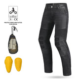 BELA - Pantalon Textil Piston Denim 34L Jeans Negro