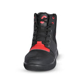 SHUA Oddin Bota Urbana para Hombre Negro Rojo-BOTAS-Maximo Moto