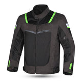 R-TECH SPIRAL MESH JAQUETES DE MOTO HOMES FANG NEGRE VERD