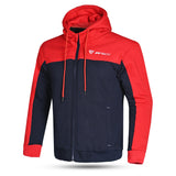 R-TECH - Sudadera Textil Suspention Hoddy Azul Rojo - SECURTEX MOTOR S.L (t/a MaximoMoto)