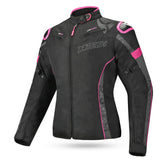R-TECH Chaqueta Textil Knight Rider (Short) Negro/Fuschia - SECURTEX MOTOR S.L (t/a MaximoMoto)