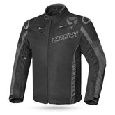 R-TECH Chaqueta Textil Knight Rider (Short) Negro/Antracita - SECURTEX MOTOR S.L (t/a MaximoMoto)