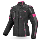 R-TECH - KNIGHT RIDER 3IN1 LADY (Long) Negro/Fuschia - CHAQUETA