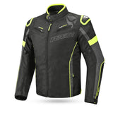 R-TECH Chaqueta Textil Knight Rider (Short) Negro/Antracita/Amarillo - SECURTEX MOTOR S.L (t/a MaximoMoto)