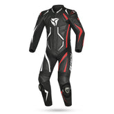 R-TECH DEFENDER GP 1 PC MONO DE MOTO NEGRE BLANC VERMELL