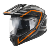 GIVI CASCOS INTEGRALE H801F APEX TITA BLACK ORANGE - AXTE