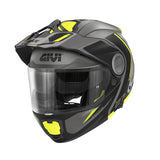 GIVI CASCOS MODULARES HX27R TOUR. TITANIO OP/GIALLO - TRTY