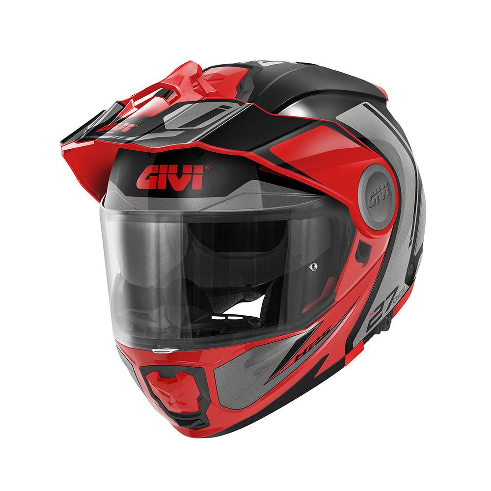 GIVI CASCOS MODULARES HX27R TOURER NERO LUC/ROSSO - TRBR