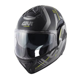 GIVI CASCOS MODULARES HX30F PULSAR BLACK TIT YELLOW - PUBY
