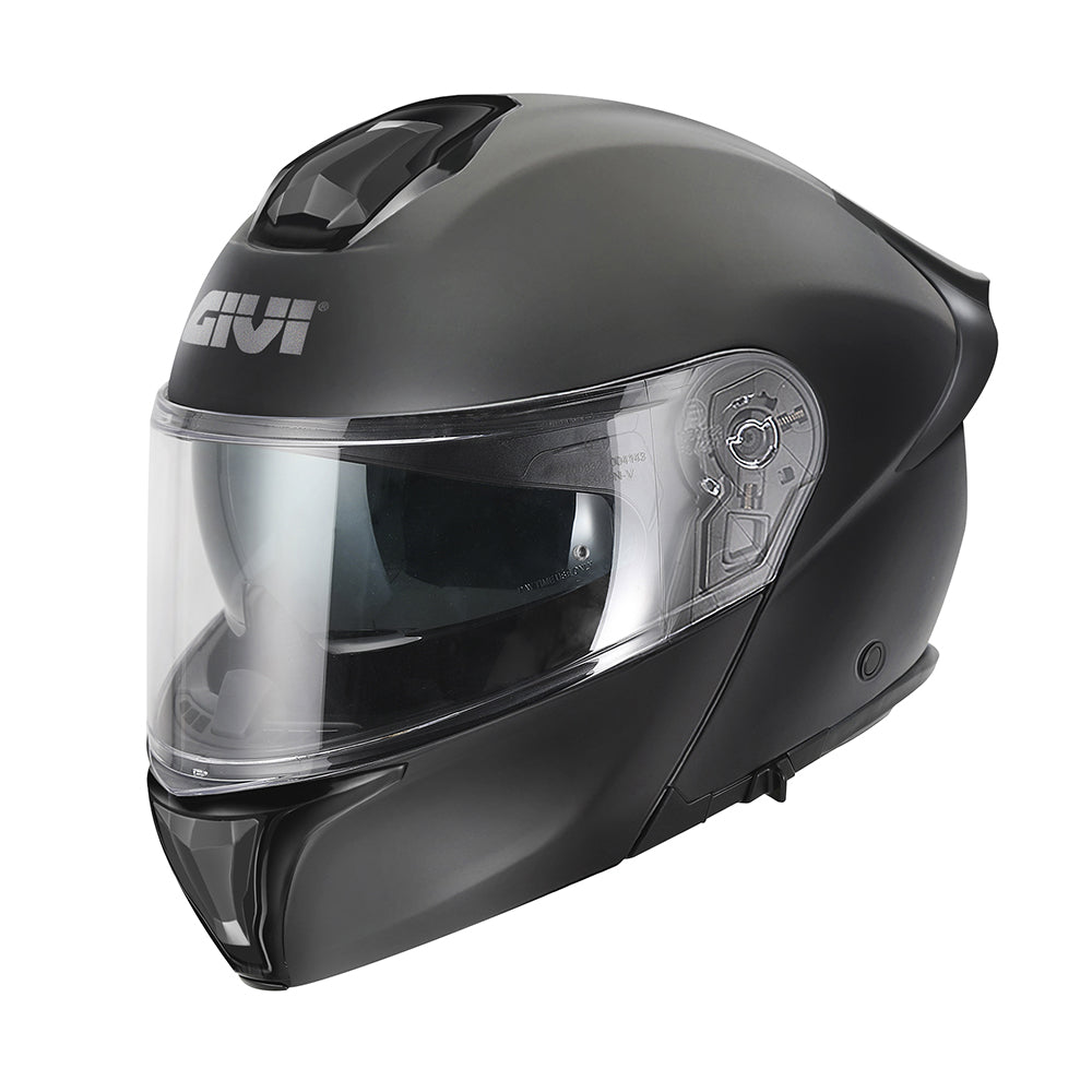 GIVI X50 Solid para motocicleta Casco integral modular negro